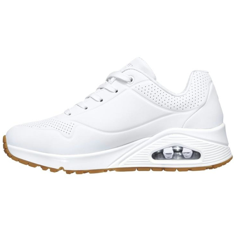 SKECHERS UNO DAMES SNEAKERS 73690-WHT